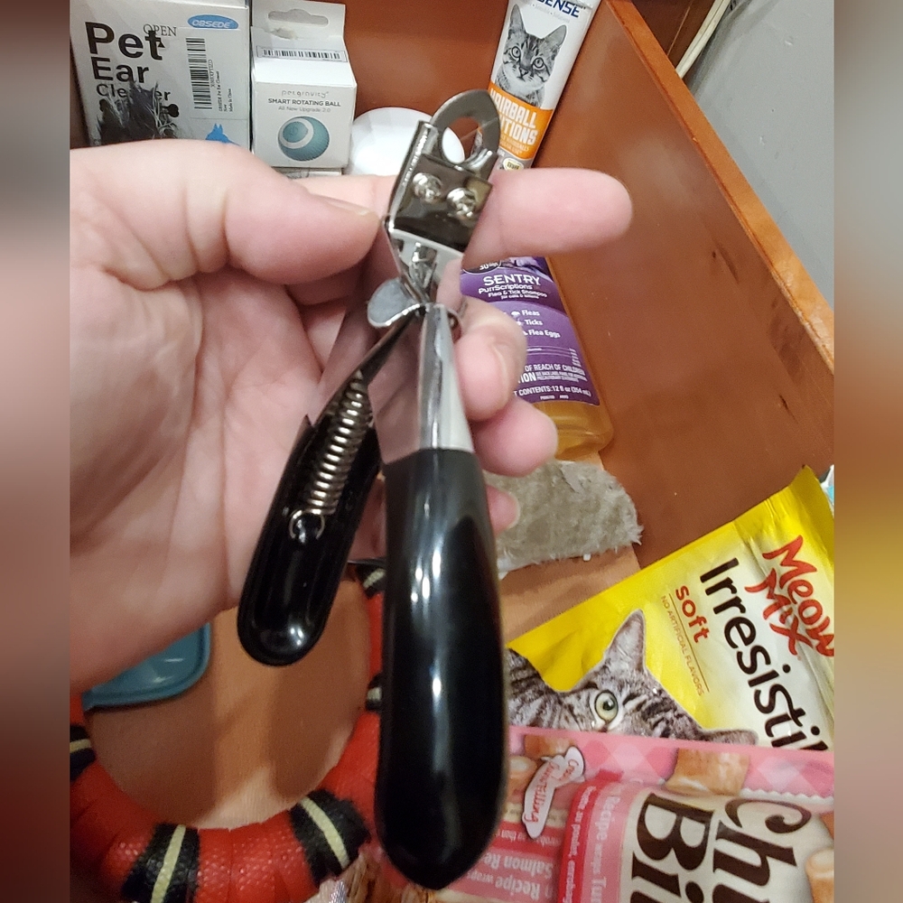 Black Pet Nail Clippers